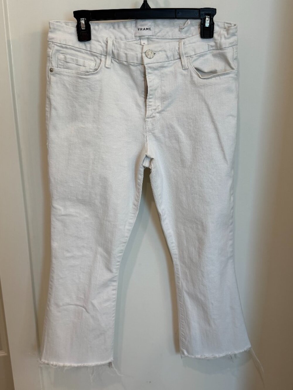 FRAME Women's Le Crop Mini Boot Jeans - Size 31 - Picture 1 of 4